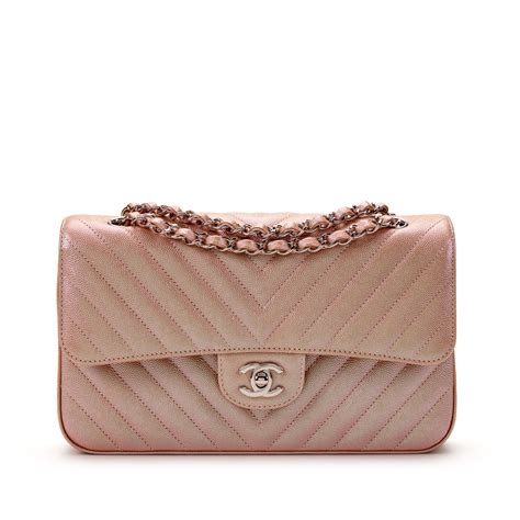 chanel rose gold flap|best Chanel flap.